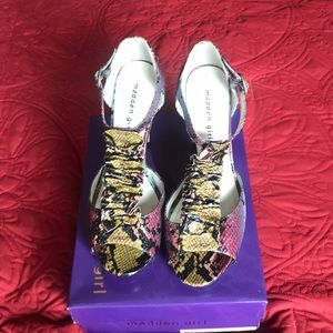 Steve Madden Multi Color Heels